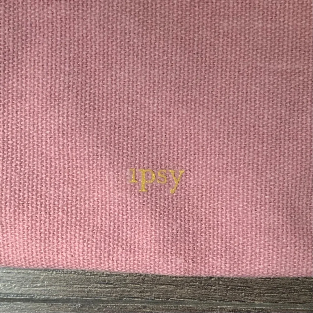 Pink constellation faux crystal ipsy bag